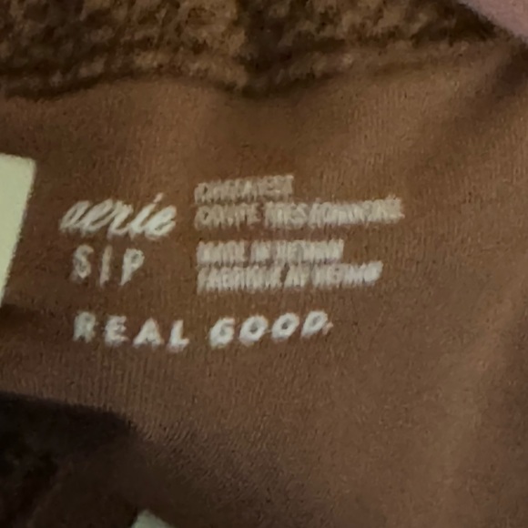 AA-549 Aerie NWT Cheekiest Side Tie Brown Summer Swim Bikini Bottoms Size S - Picture 11 of 12